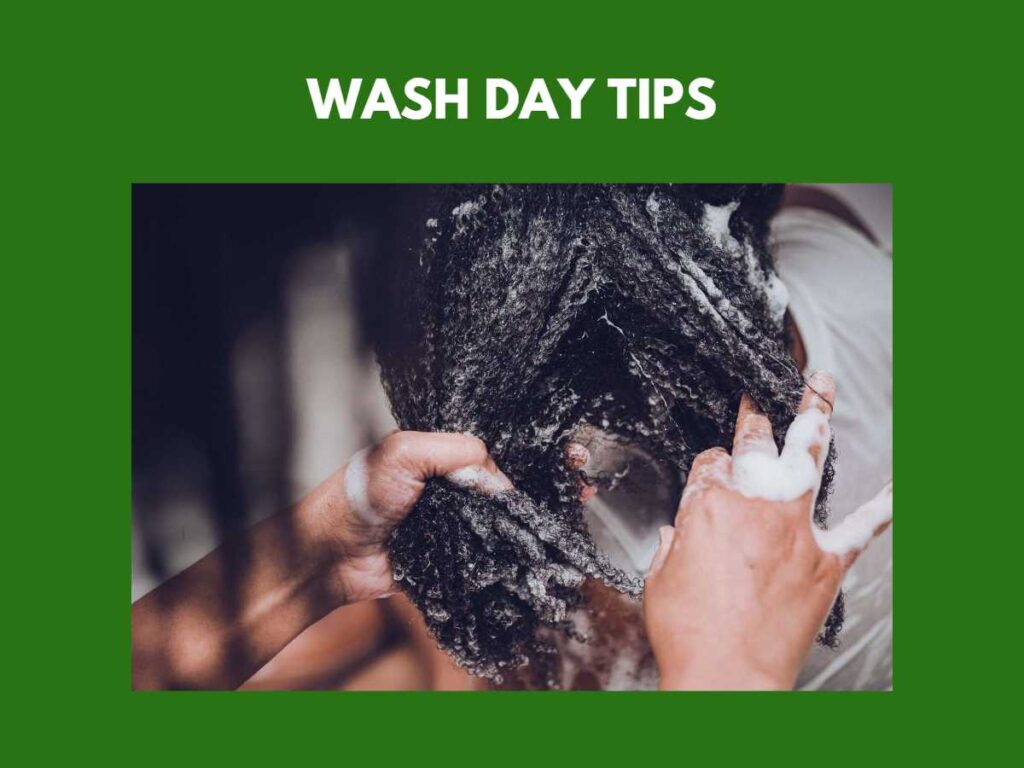 Wash day tips